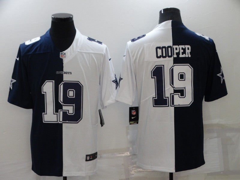 Men's Dallas Cowboys Amari Cooper #19 Navy/White Game Jerseys