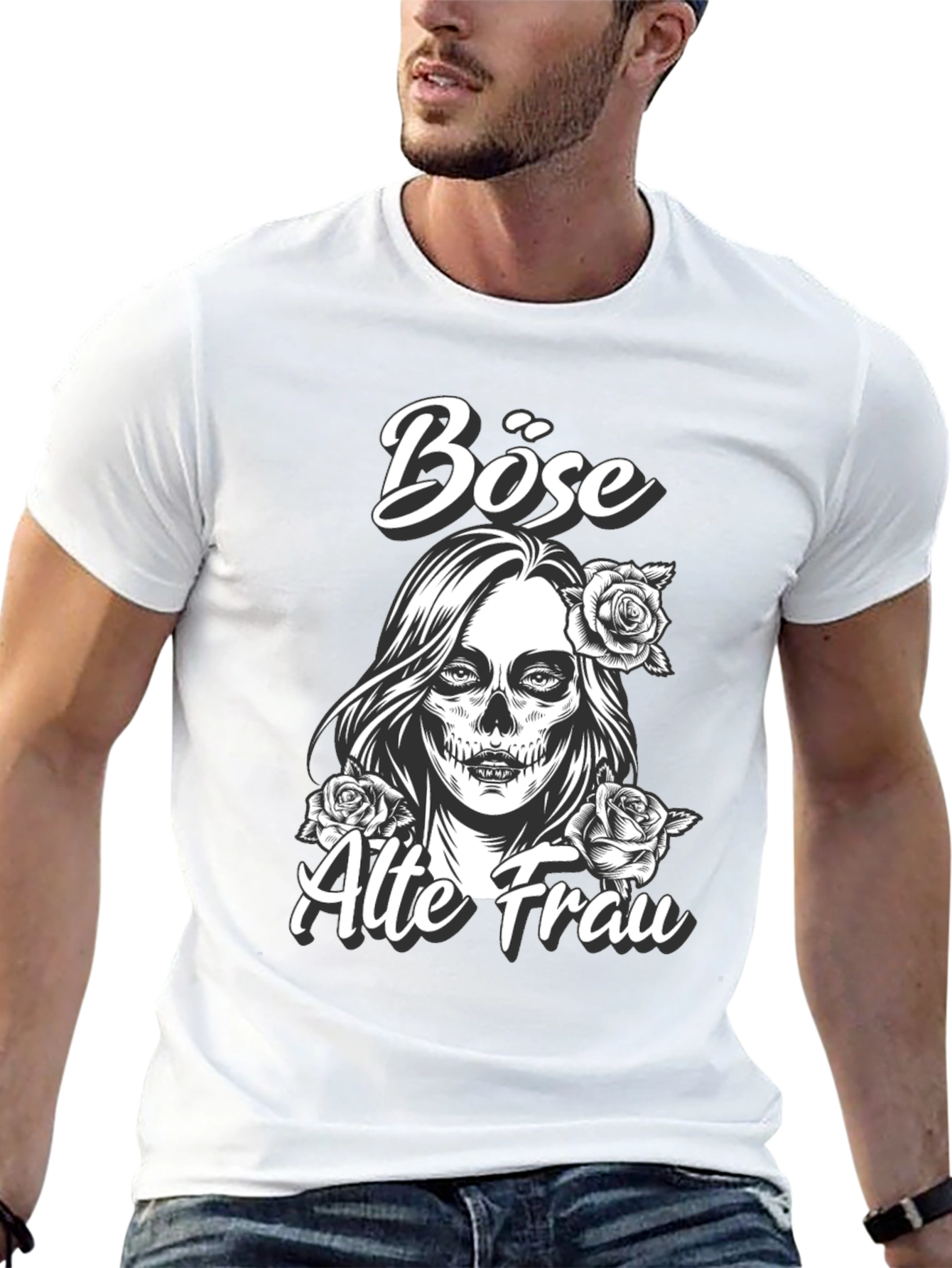 Böse Alte Frau Graphic Tee