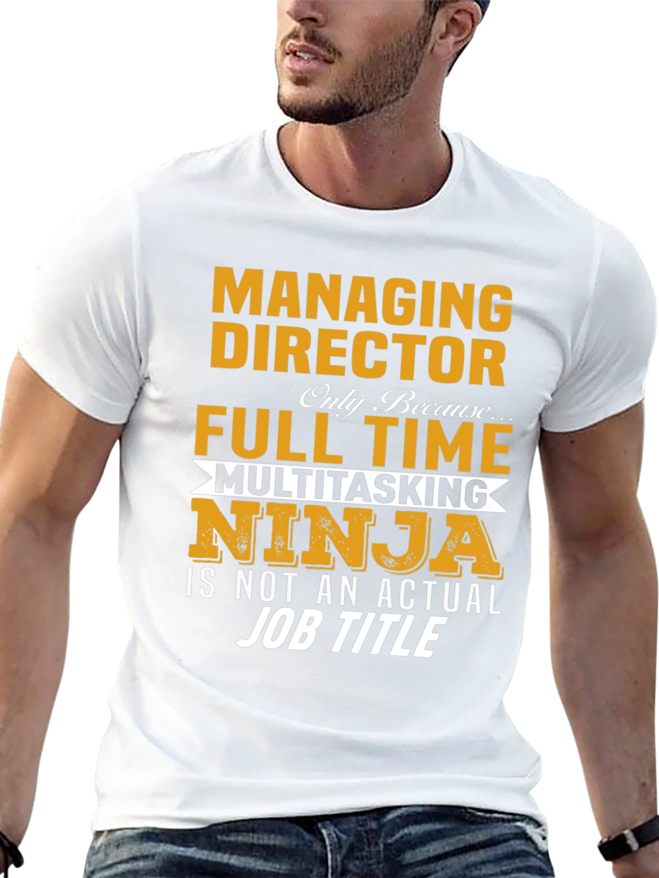 Managing Director T-Shirt: Full Time Multitasking Ninja