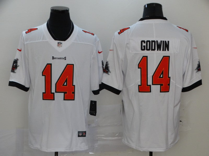 Men's Tampa Bay Buccaneers Chris Godwin #14 White Game Jerseys