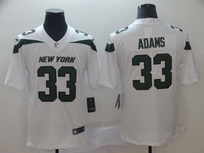 Men's New York Jets Jamal Adams #33 White Game Jerseys