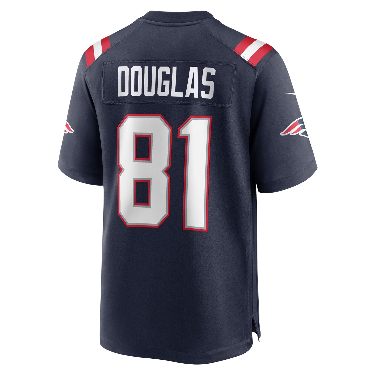 Demario Douglas New England Patriots Nike Game Jersey - Navy