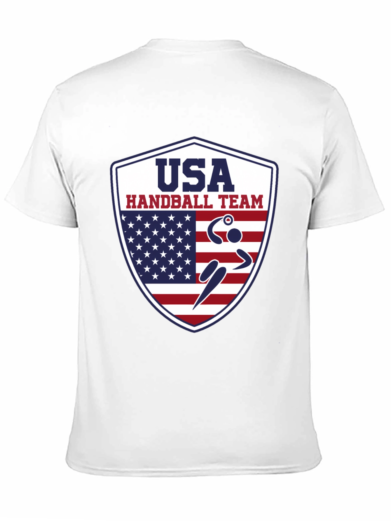 USA Handball Team T-Shirt Patriotic Design