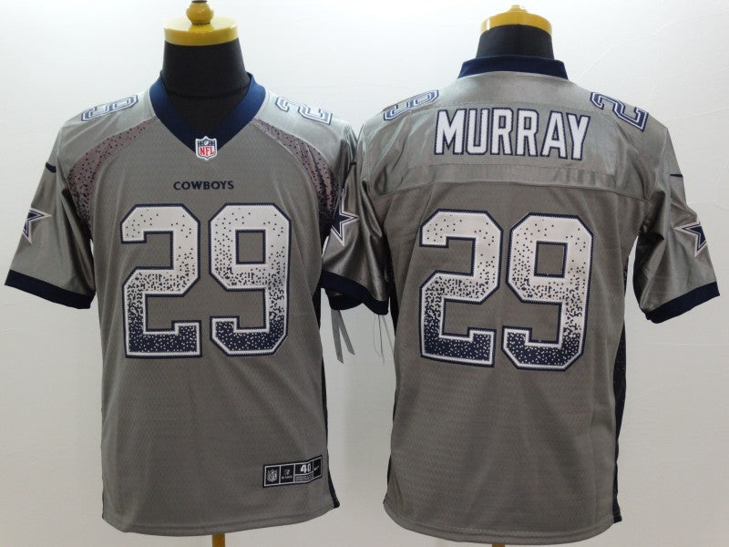 Men's Dallas Cowboys DeMarco Murray #29 Gray Game Jerseys