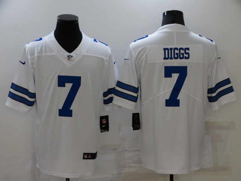Men's Dallas Cowboys Trevon Diggs #7 White Game Player Jerseys