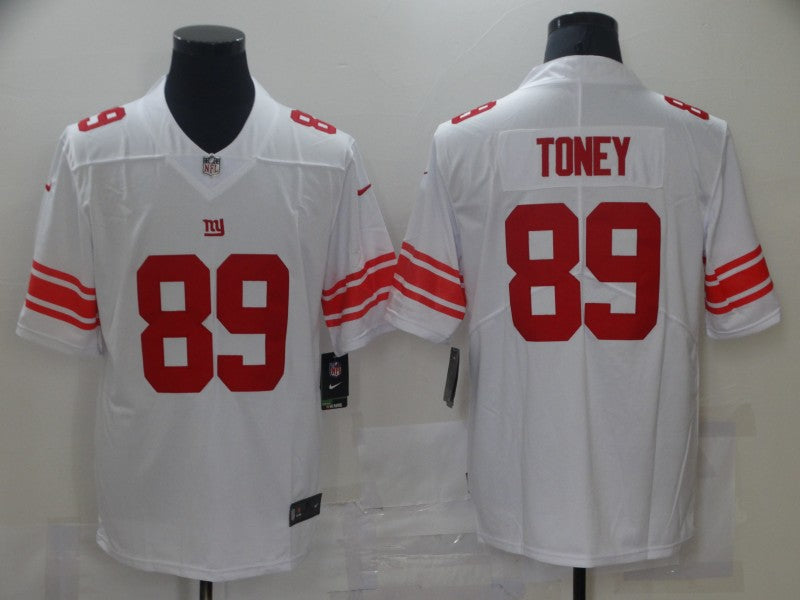 Men's New York Giants Kadarius Toney #89 White Game Jerseys