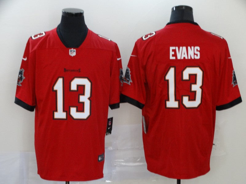 Men's Tampa Bay Buccaneers Mike Evans #13 Red Player Game Jerseys