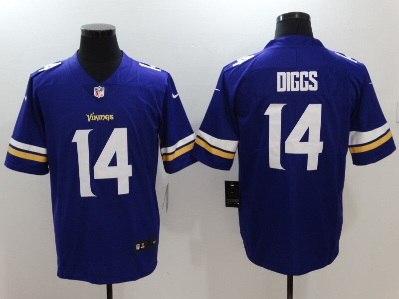 Men's Minnesota Vikings Stefon Diggs Nike Jersey - Purple#14