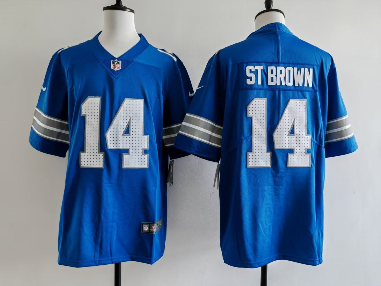 Men's Detroit Alex Amon-Ra St. Brown Jersey - Blue