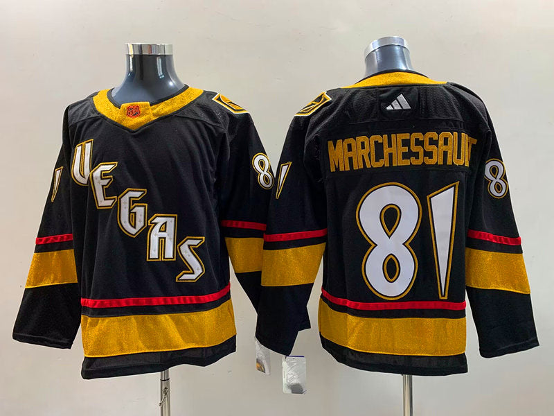 Men's Vegas Golden Knights Jonathan Marchessault #81 Black Breakaway Player Jerseys