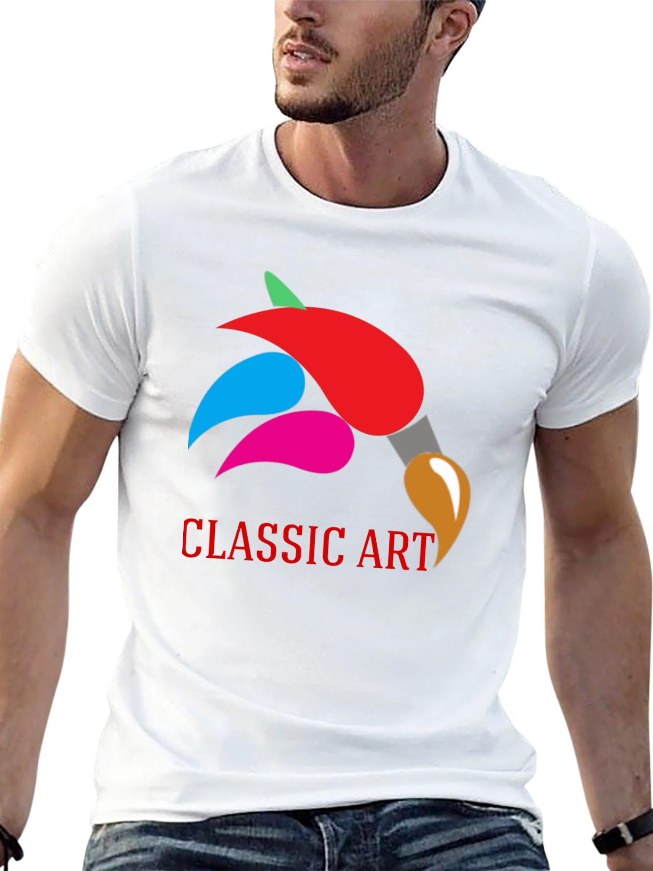 Classic Art Brush T-Shirt