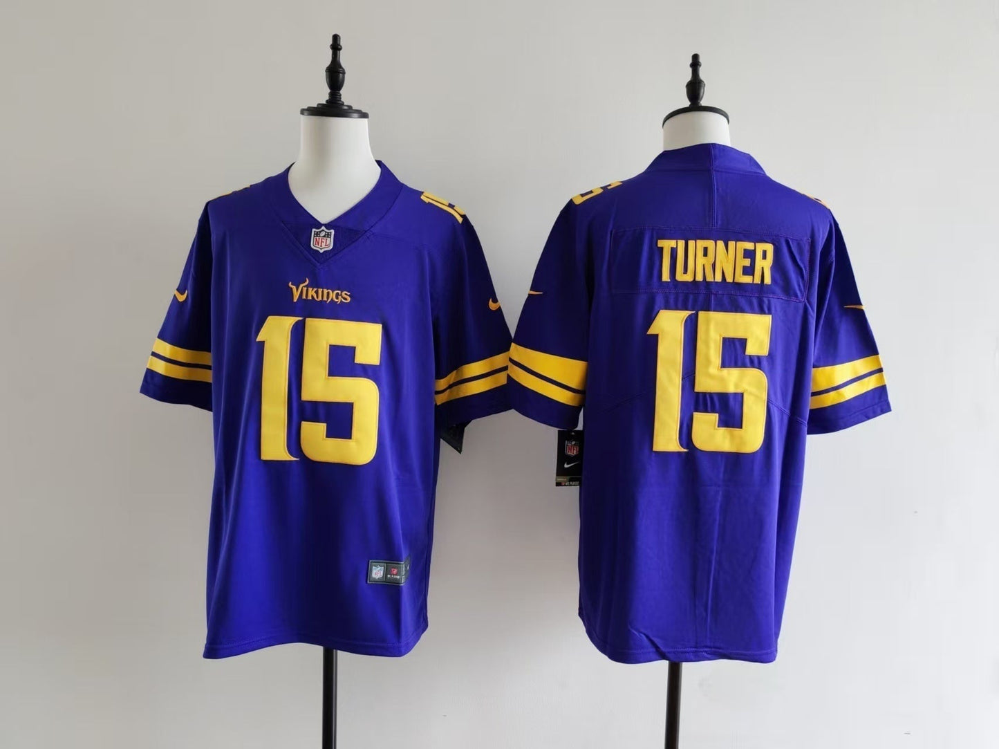 Men's Minnesota Vikings Dallas Turner Nike Jersey - Purple