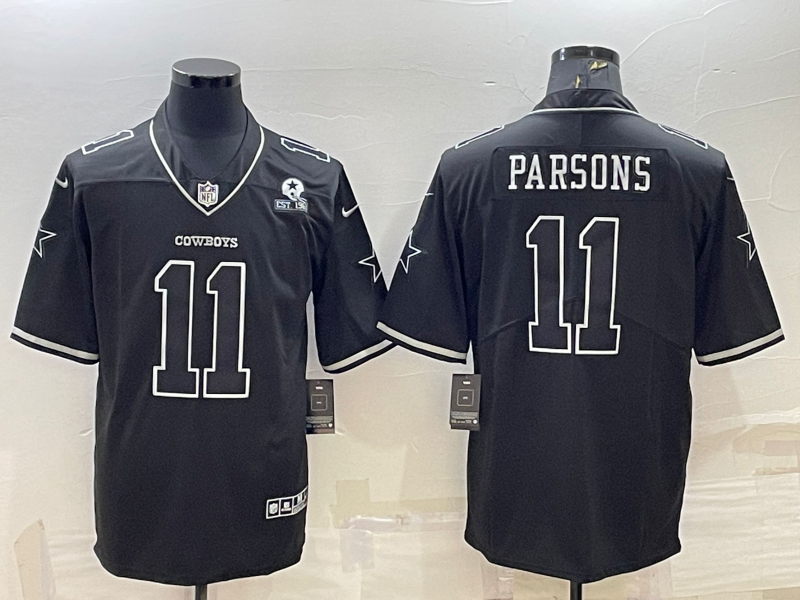 Men's Dallas Cowboys Micah Parsons #11 Black Legend Player Jerseys