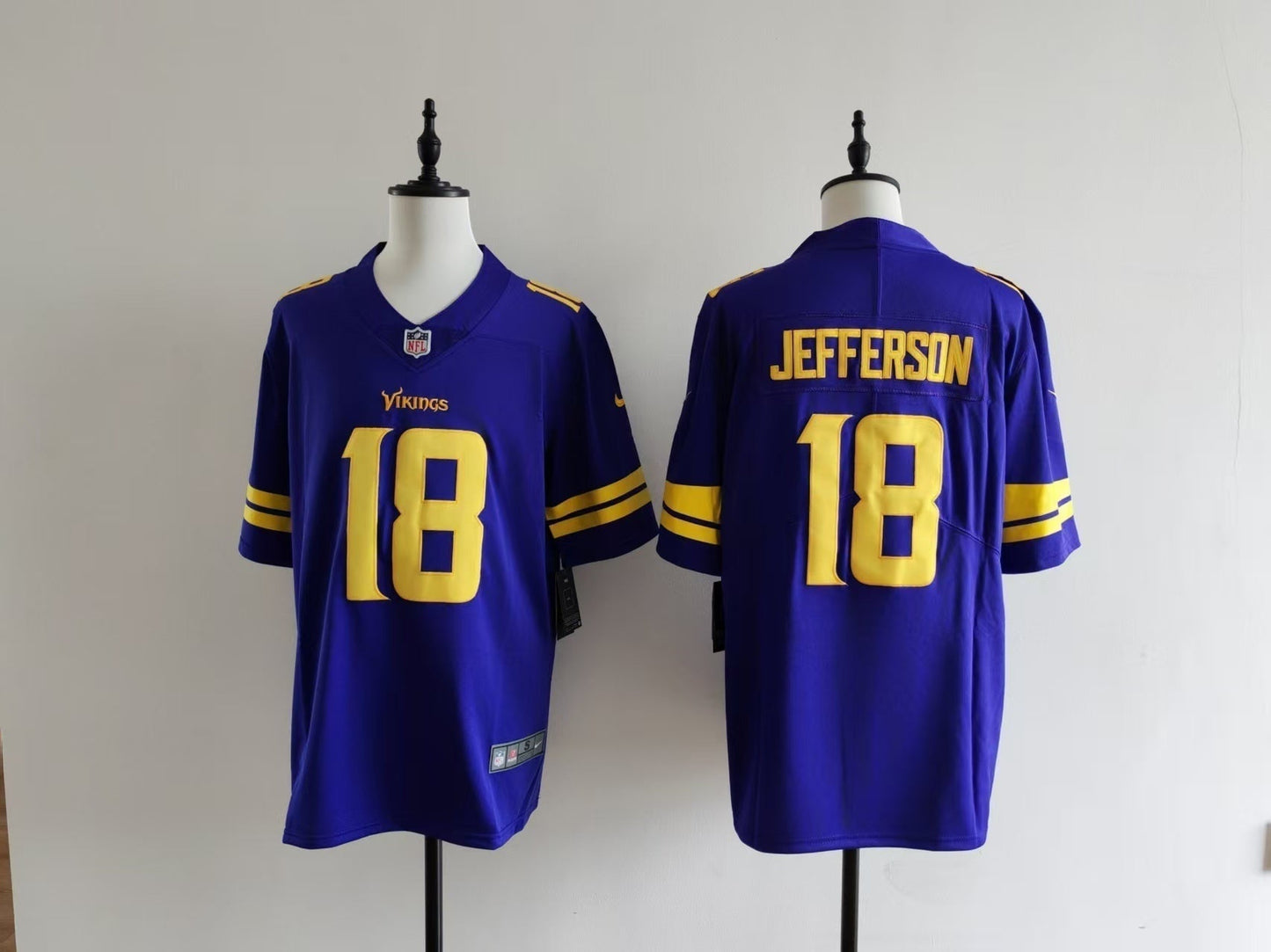 Men's Minnesota Vikings Justin Jefferson Nike Jersey - Purple