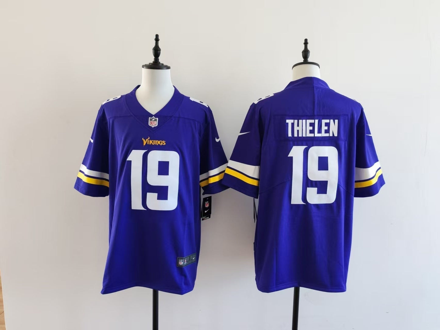Men's Minnesota Vikings Adam Thielen Nike Jersey - Purple#19