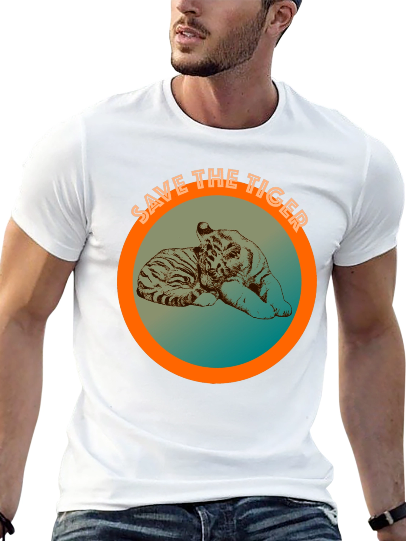 Save the Tiger Graphic Tee