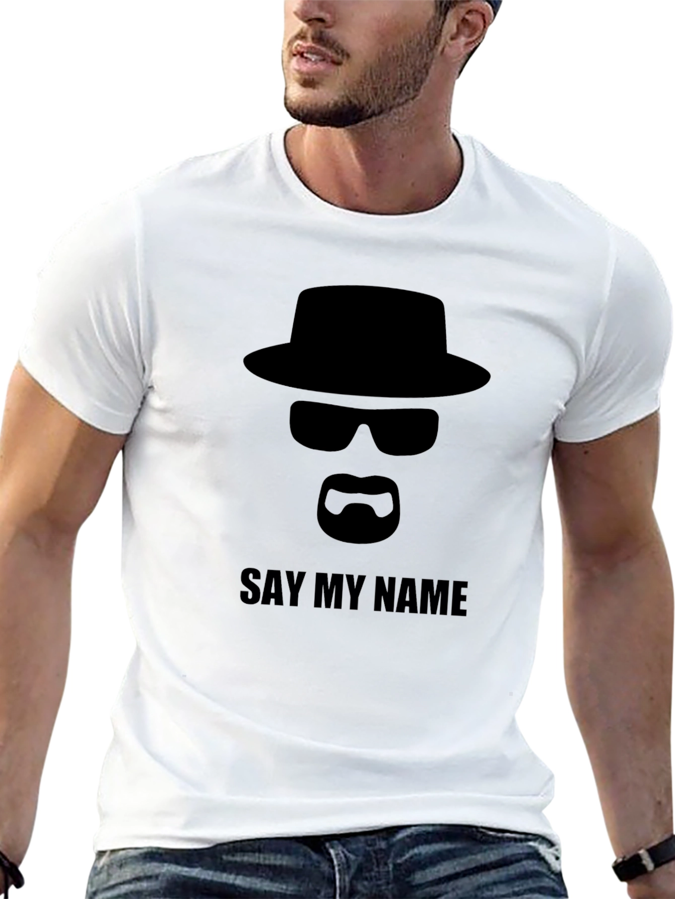 Breaking Bad Say My Name Black T-Shirt
