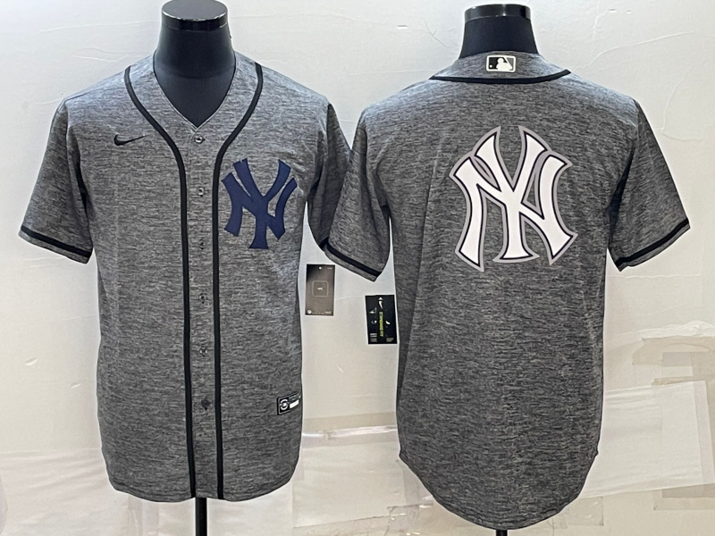 Men's New York Yankees Gray Alternate Player Jerseys