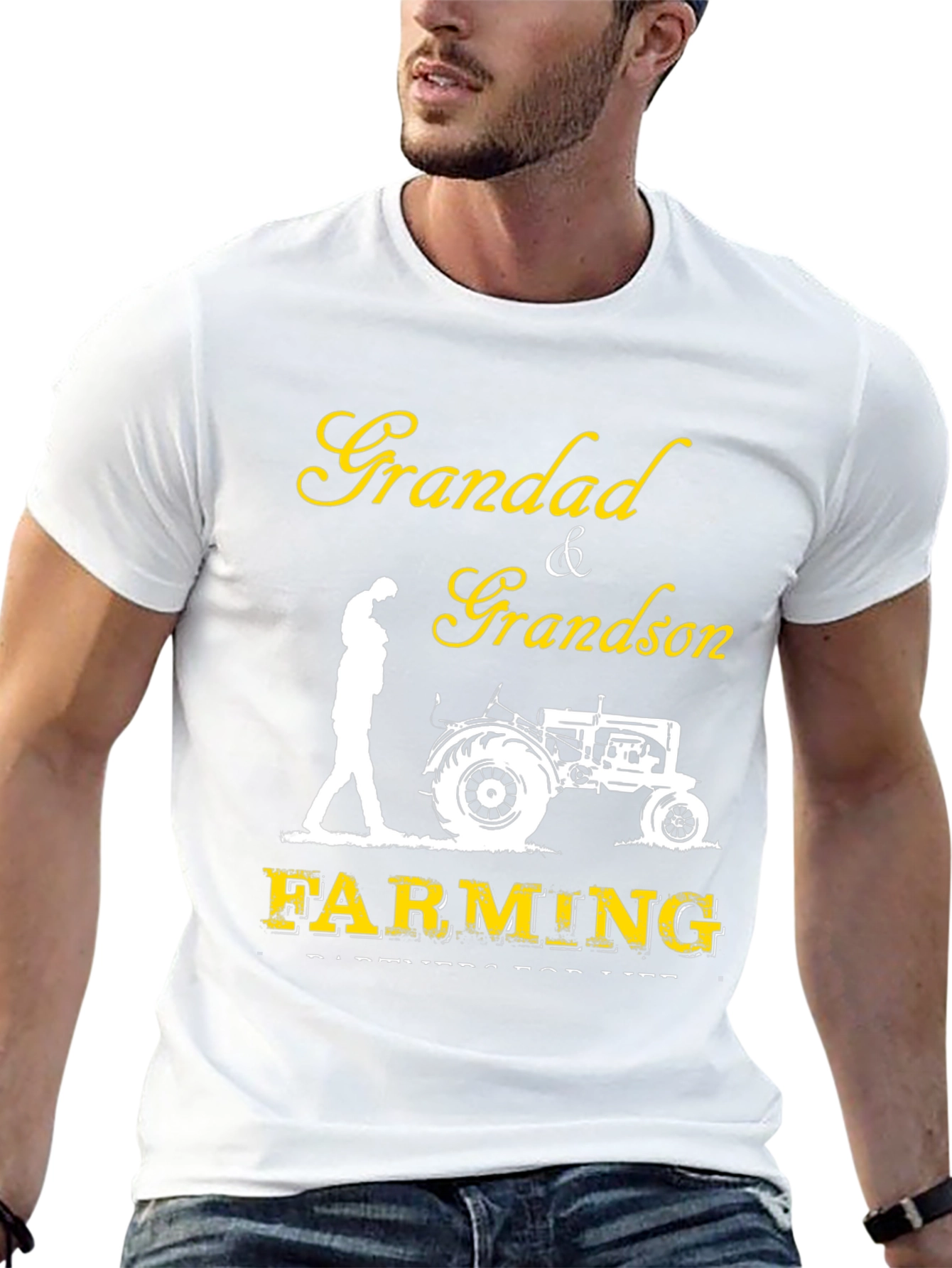 Grandad & Grandson Farming T-Shirt