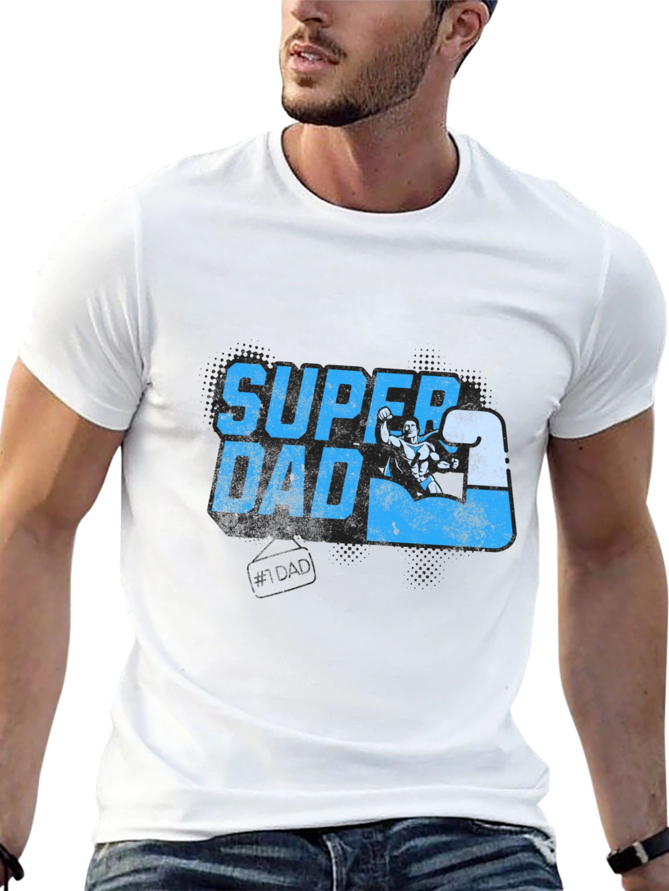 Super Dad Graphic T-Shirt