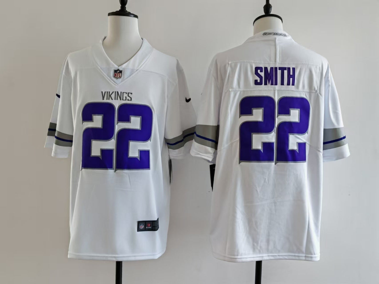Men's Minnesota Vikings Harrison Smith Nike Jersey - White