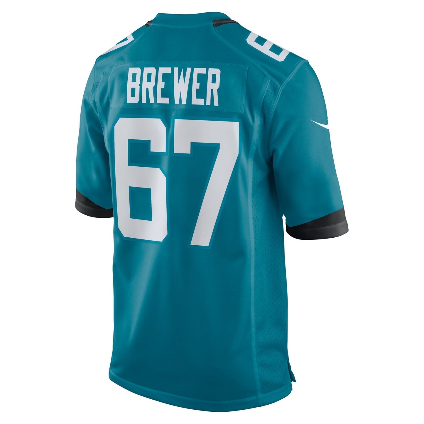 Chandler Brewer Jacksonville Jaguars Nike Game Jersey - Teal