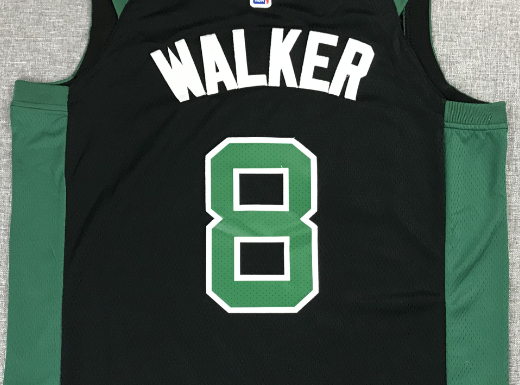 Men's Boston Celtics Kemba Walker #8 NBA Black Game Jerseys