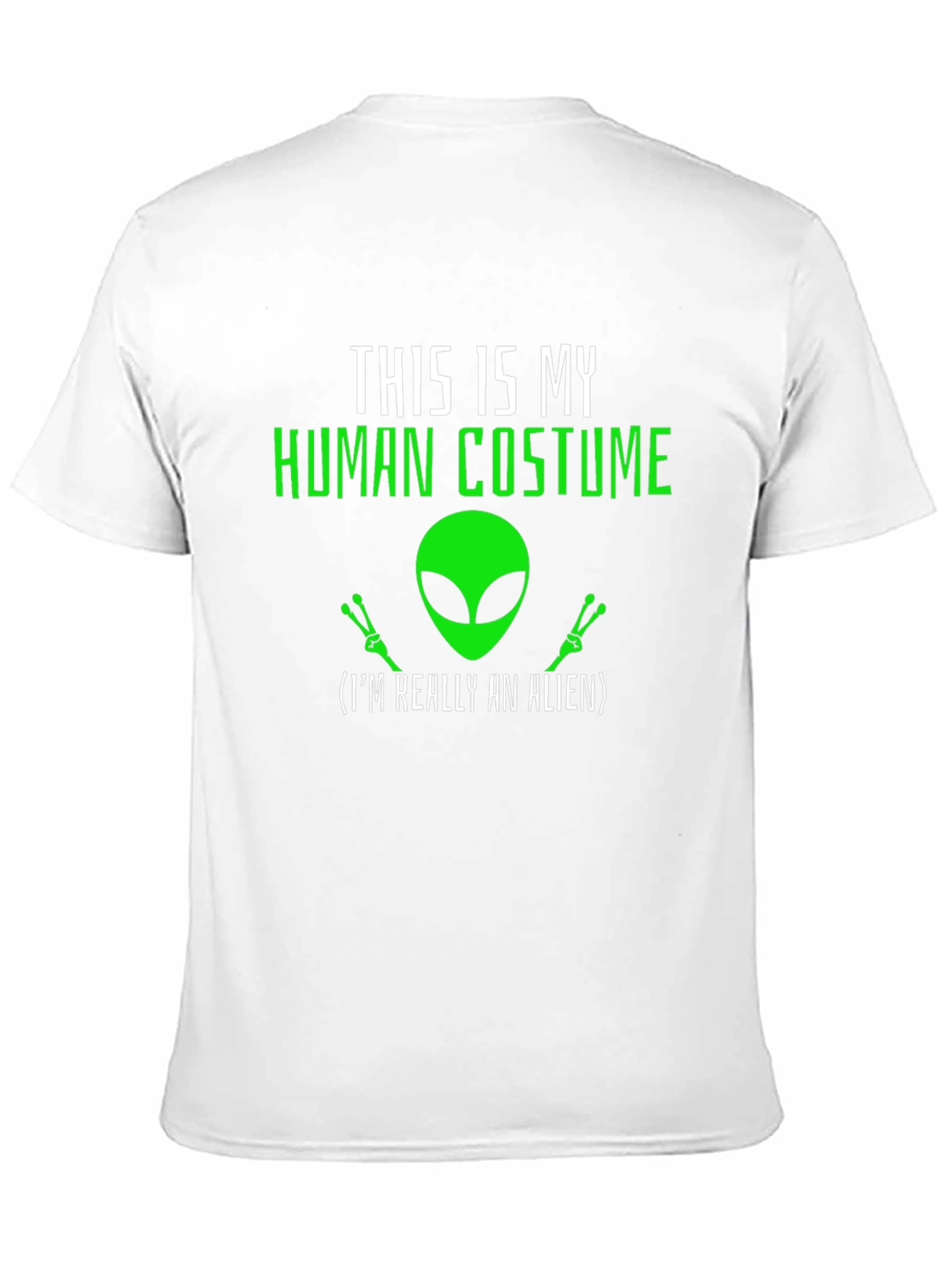 Human Costume Alien T-Shirt