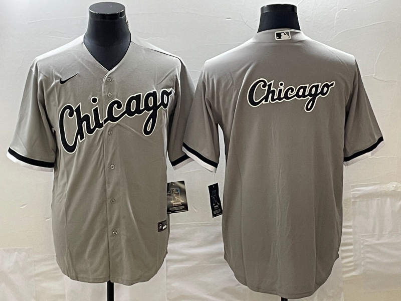 Men's Chicago White Sox Gray Replica Game Jerseys