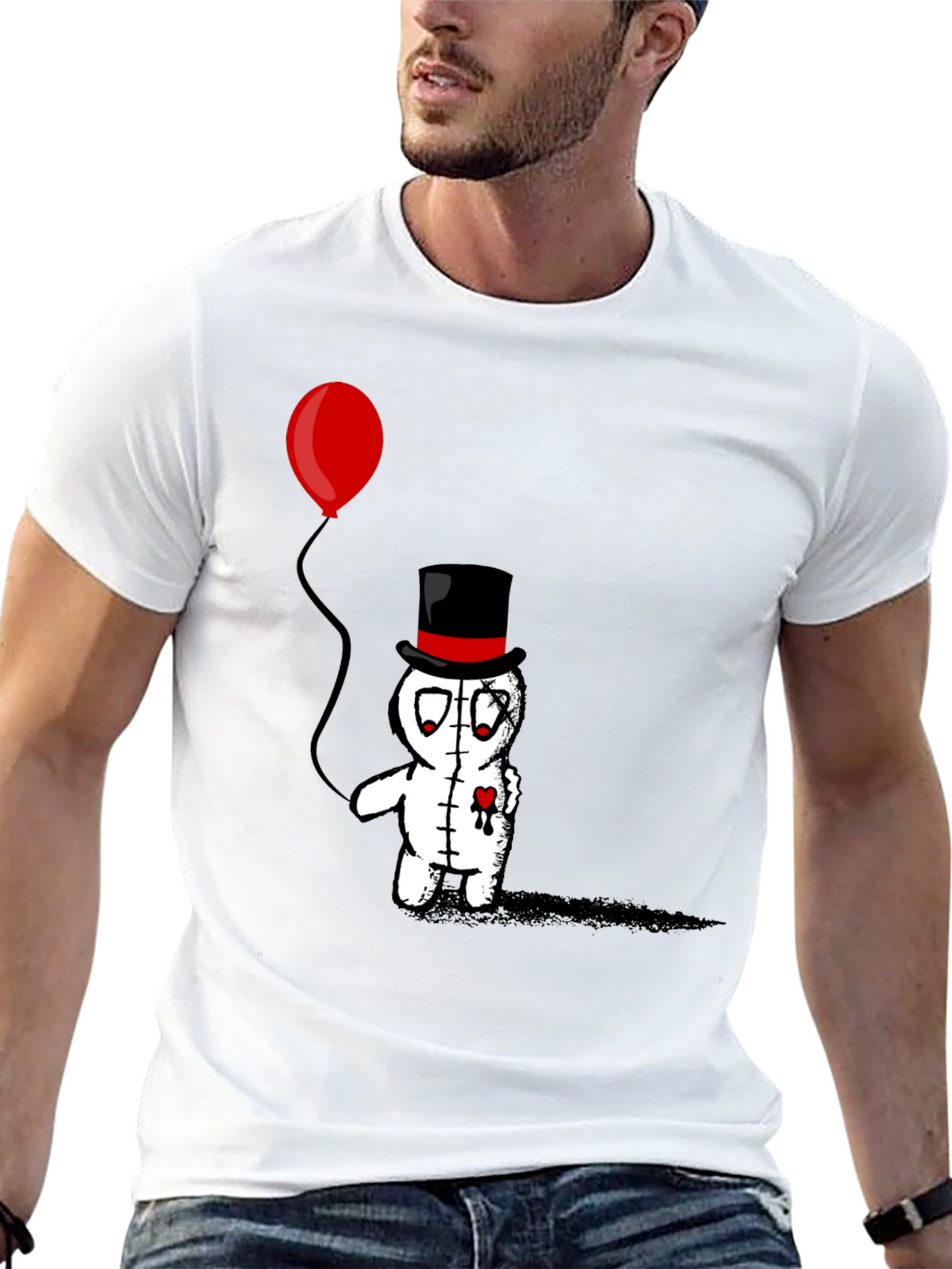 Creepy Cute Voodoo Doll Graphic Tee