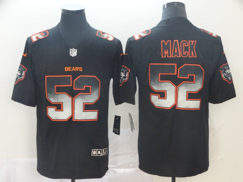 Men's Chicago Bears Khalil Mack #52 Black Alternate Game Jerseys