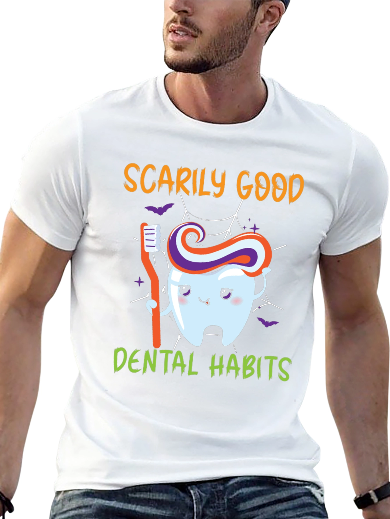 Scarily Good Dental Habits Graphic Tee