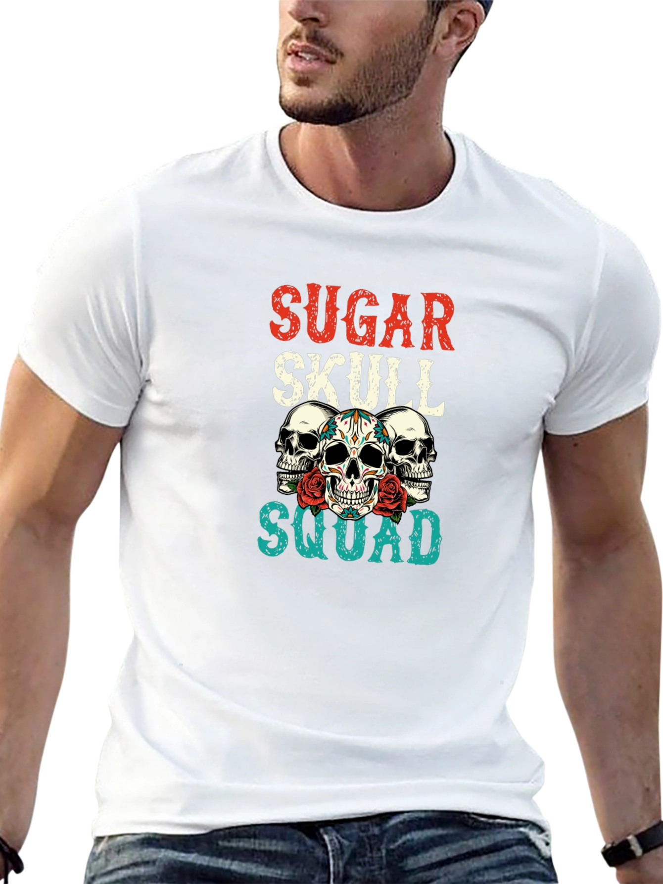 Sugar Skull Squad Tee - Day of the Dead