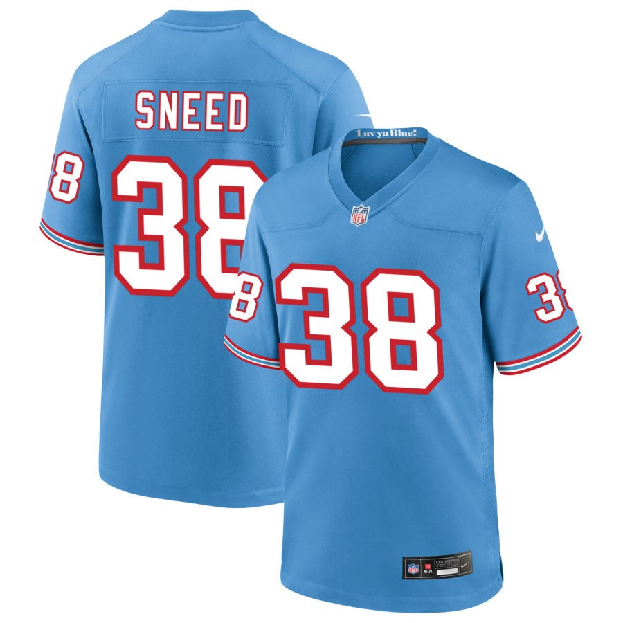 L���Jarius Sneed Tennessee Titans Jersey