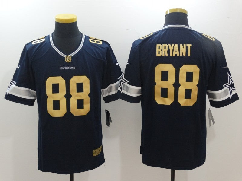 Men's Dallas Cowboys Dez Bryant #88 Navy Game Player Jerseys