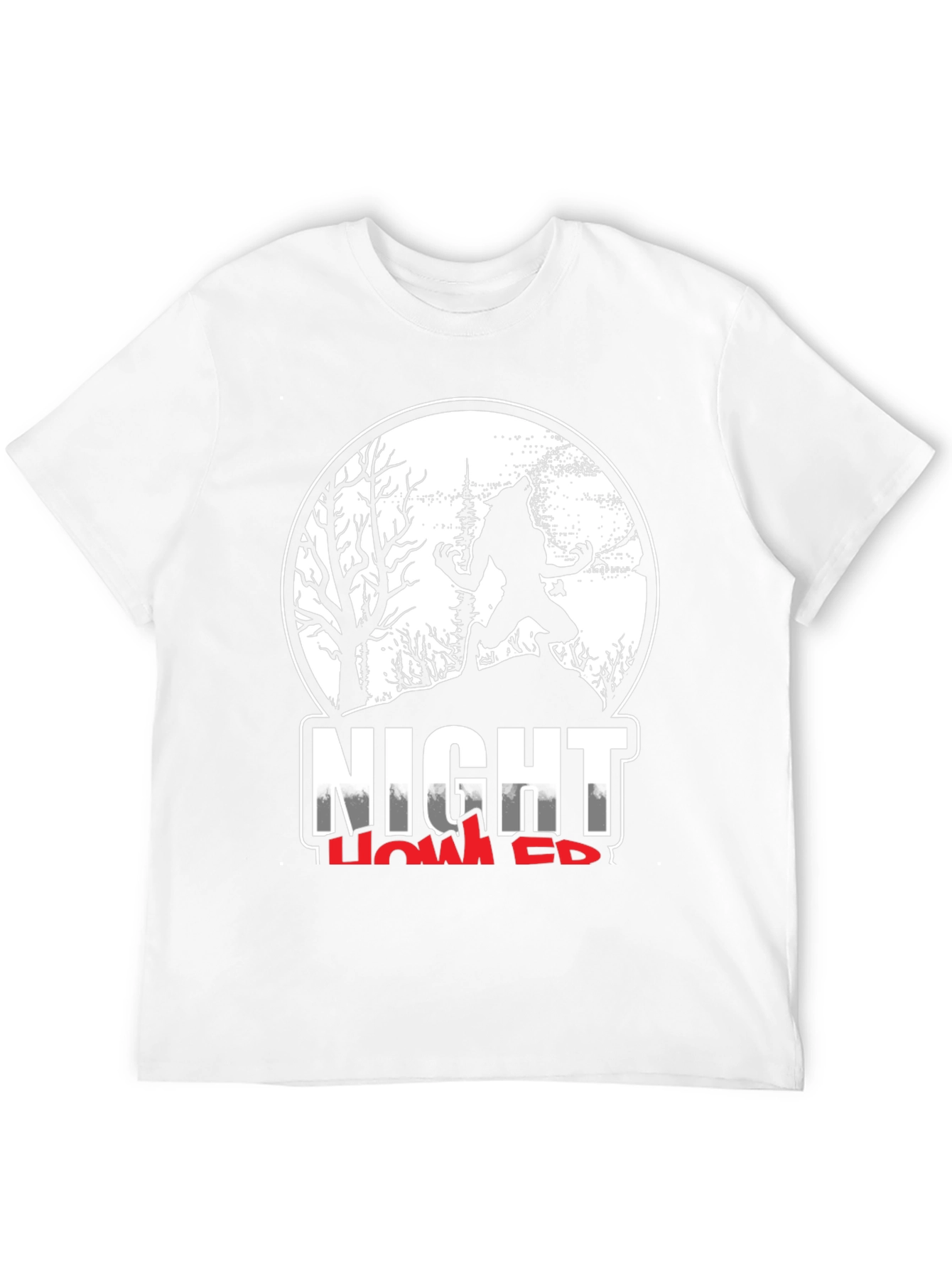 Night Howler T-Shirt - Werewolf Graphic Tee