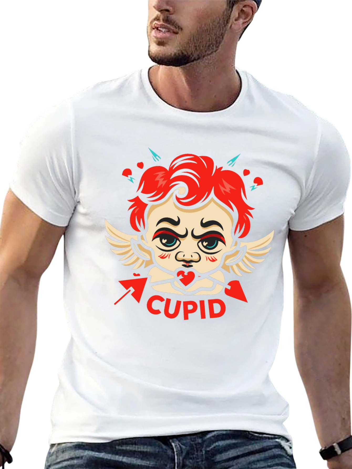 Cupid T-Shirt - Love Arrow Design