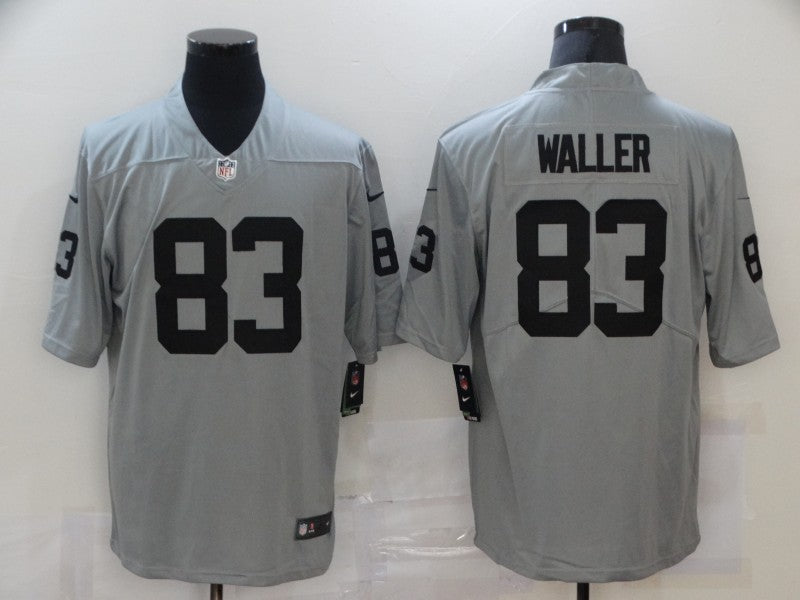 Men's Las Vegas Raiders Darren Waller #83 Gray Inverted Legend Jerseys