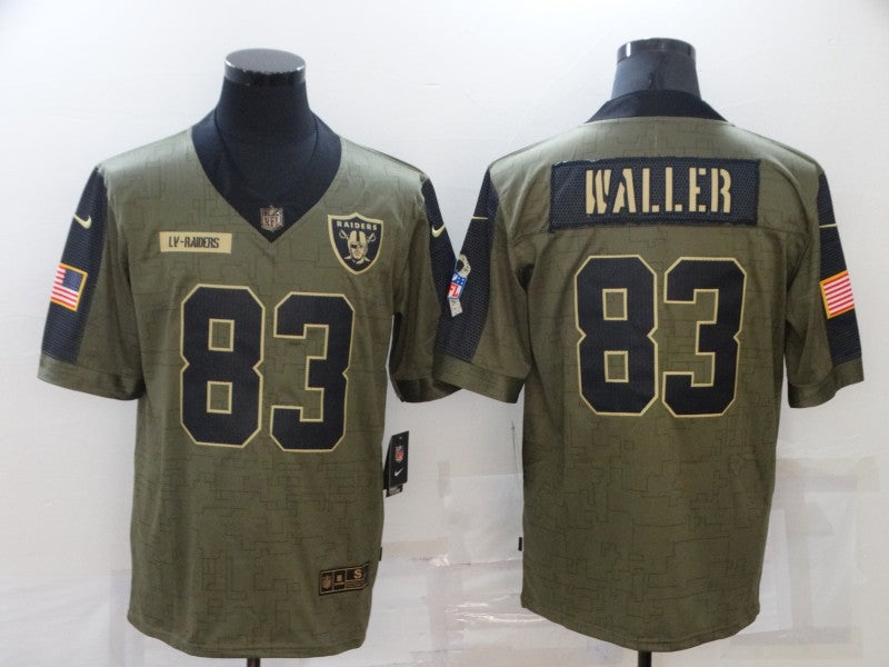Men's Las Vegas Raiders Darren Waller #83 Brown Game Jerseys