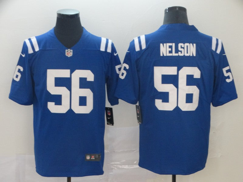 Men's Indianapolis Colts Quenton Nelson Blue Game Jerseys