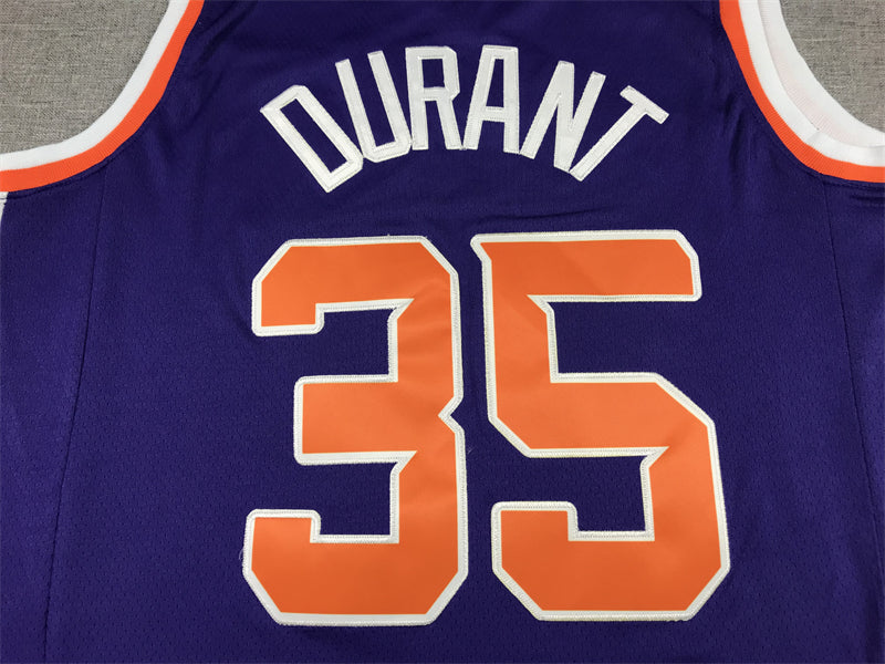 Men's Phoenix Suns Kevin Durant #35 Purple 2022/23 Swingman Jerseys - Classic Edition