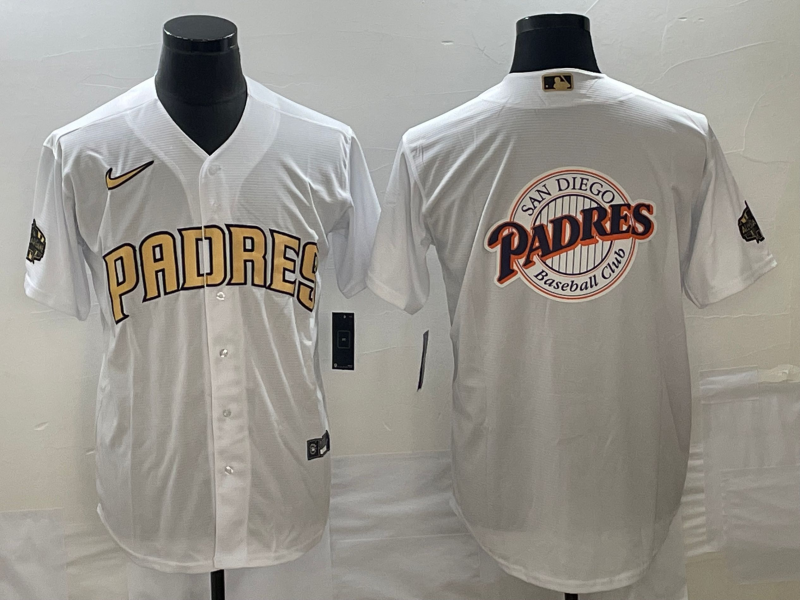 Men's San Diego Padres White Replica Player Jerseys
