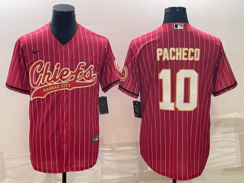 Men's Kansas City Chiefs Isiah Pacheco #10 Red Player Jerseys Joint Edition