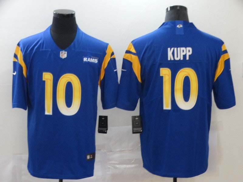 Men's Los Angeles Rams Cooper Kupp #10 Blue Game Player Jerseys