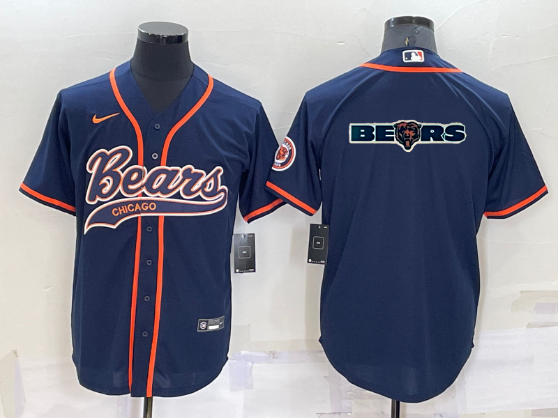 Men's Chicago Bears Navy Game Jerseys
