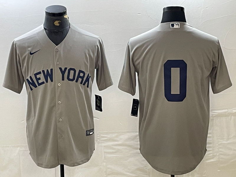 Men's New York Yankees Marcus Stroman #0 Gray Limited Player Jerseys