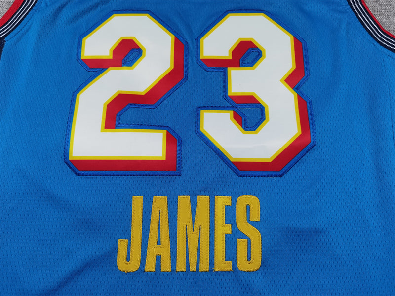 Men's Los Angeles Lakers LeBron James #23 Light Blue 2025 NBA All-Star Game Swingman Player Jerseys