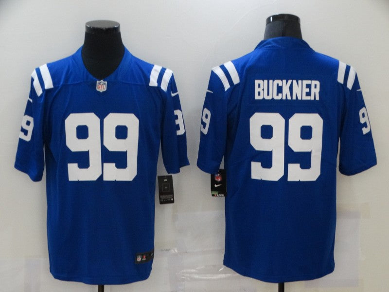 Men's Indianapolis Colts DeForest Buckner #99 Blue Game Jerseys