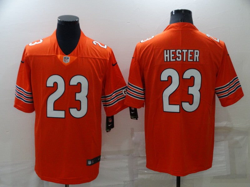 Men's Chicago Bears Devin Hester #23 Orange Game Jerseys