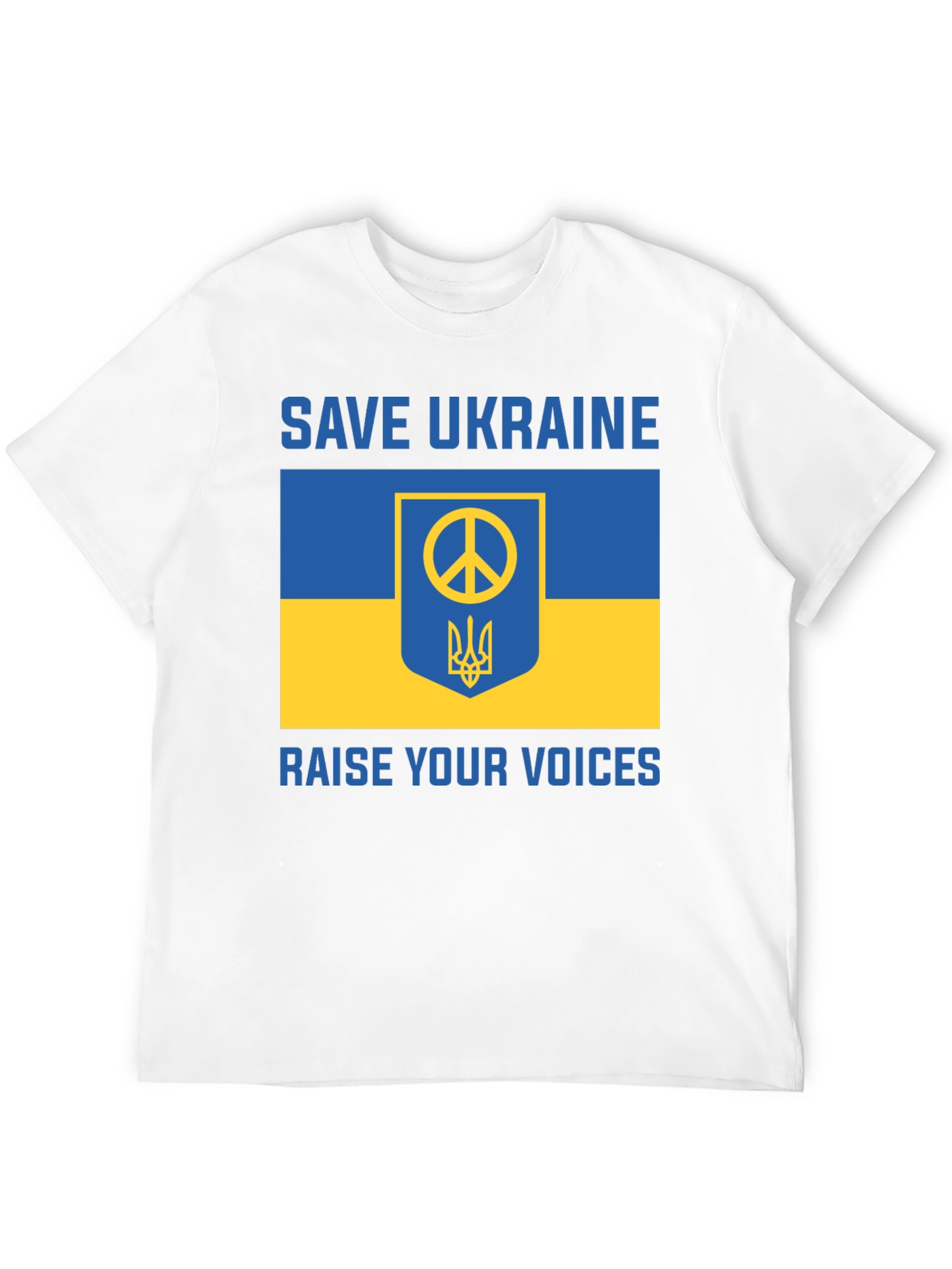Save Ukraine T-Shirt - Raise Your Voices